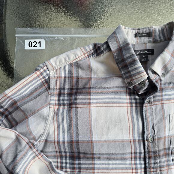 Eddie Bauer Men's Eddie's Favorite Classic Fit Shirt Flannel Size XL - Picture 7 of 7